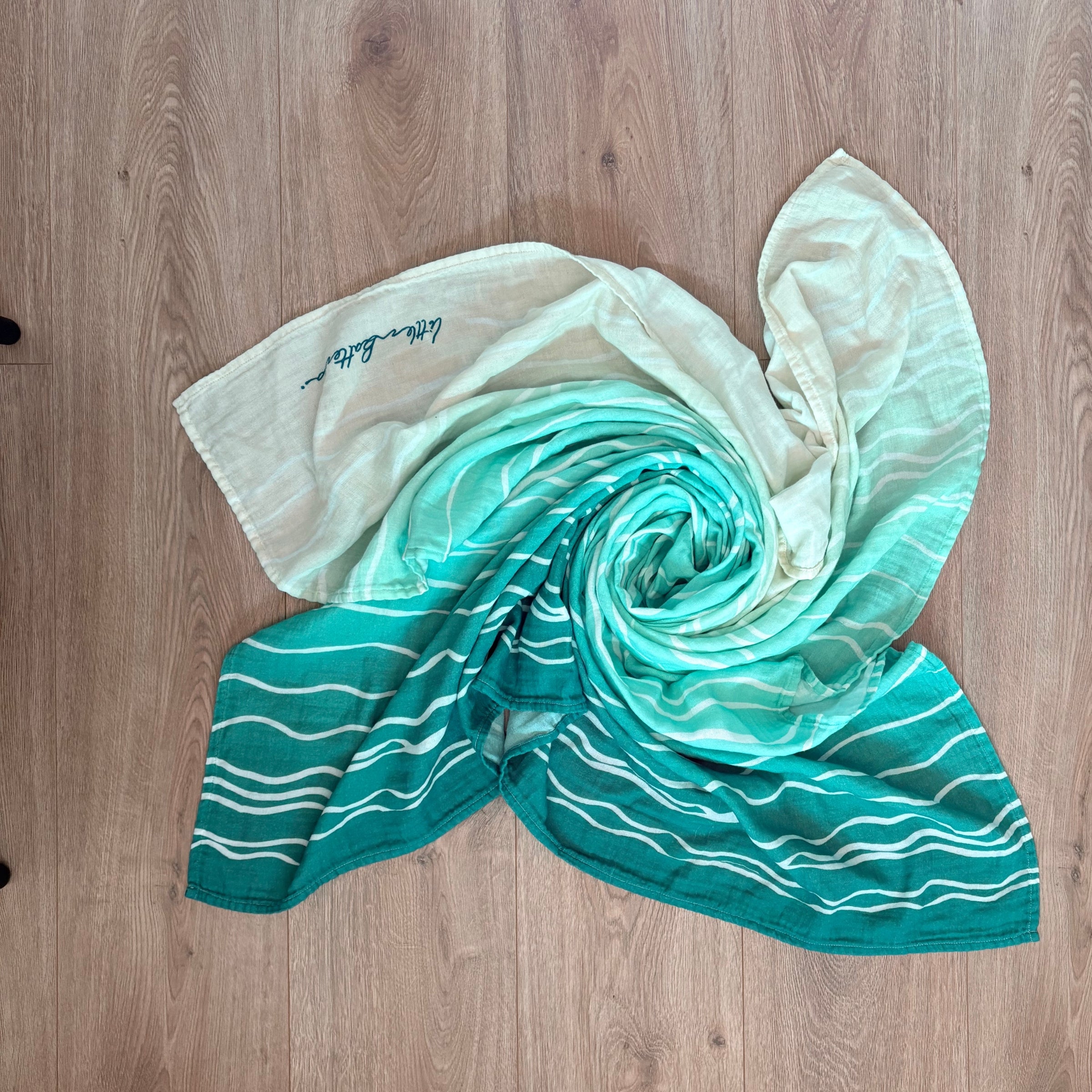 Manta de algodão orgânico Indie para envolver bebés — Indra