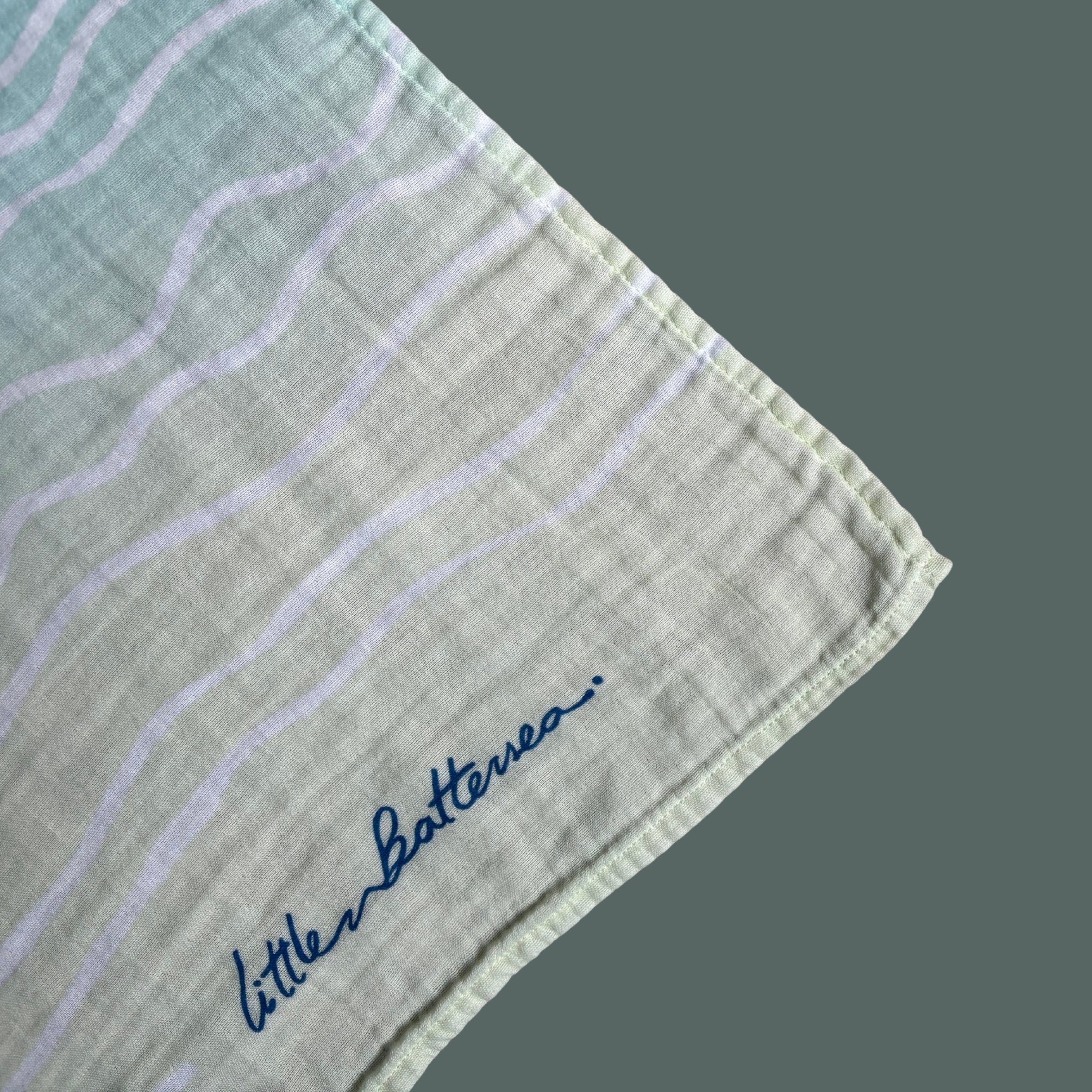 Manta de algodão orgânico Indie para envolver bebés — Indra